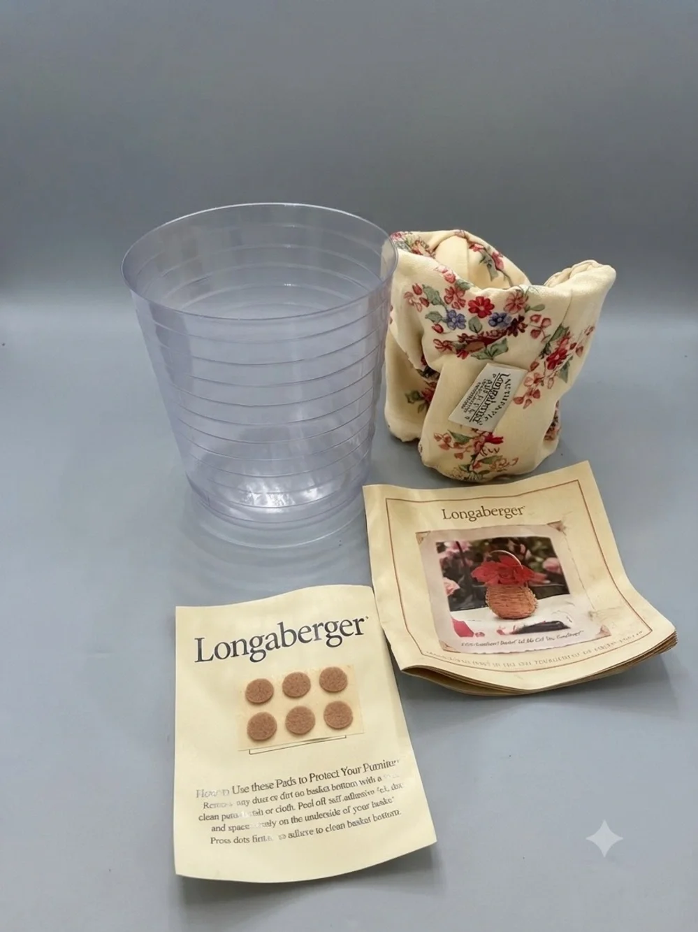 Longaberger 2004 Let Me Call You Sweatheart Basket Combo - Event Rose